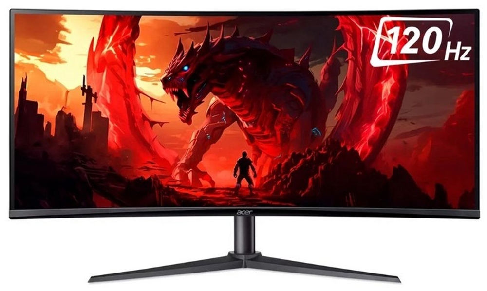 Монитор 34&#34; Acer Nitro ED340CUJ0bmiipx/UM.CE0EE.001 черный