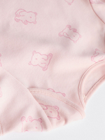 Боди с коротким рукавом для малышей Next N95-308, 5 шт., Молочный, Розовый