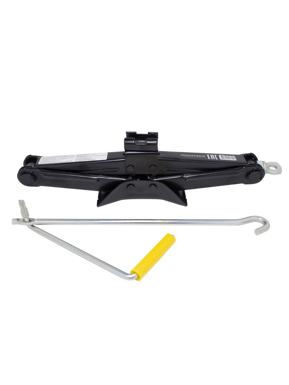 Домкрат механический ''ромб''1.5т (h min 104мм, h max 385мм, L-415мм) RockForce##Rock FORCE RF-105