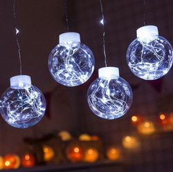 Занавес шары с росой