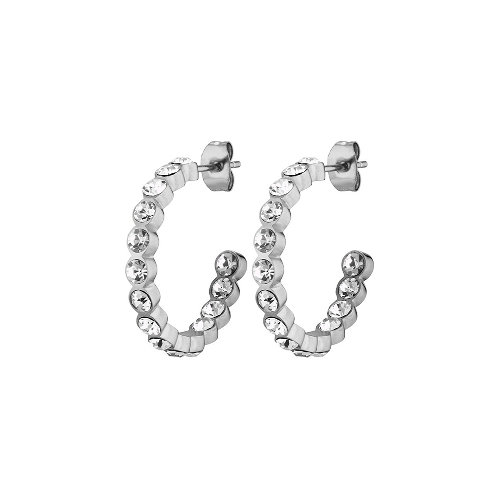 Серьги Dyrberg Kern HOLLY SS CRYSTAL 380086 BW/S