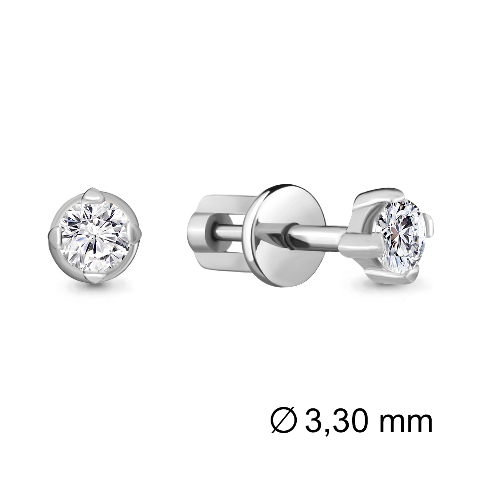 941338 Серьги из Золота с бриллиантами