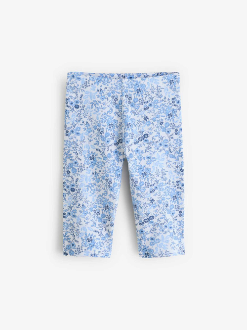 Легинсы укороченные для девочки Next E61-334, 4 шт., Салатовый, Голубой, Розовый