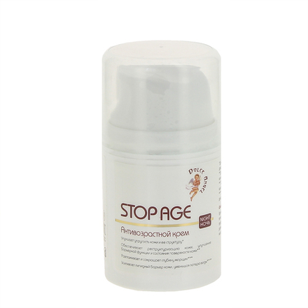 Антивозрастной крем ночной Dolce Angel Stop Age night 50. Для профессионального применения.