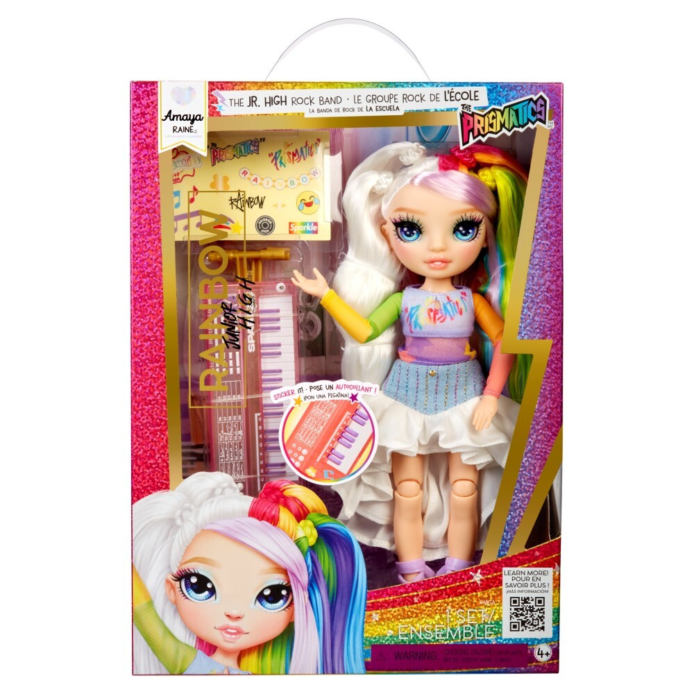 Rainbow High Junior - Модная кукла Амайя (Радуга) Рок-группа 565772