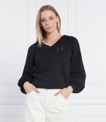 Худи puffy sleeve Karl Lagerfeld - черный(226W1803)