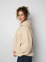 Толстовка плюшевая с капюшоном