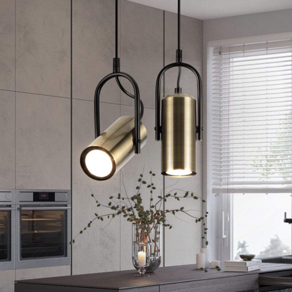 Светильник подвесной (подвес) Rivoli   3101-201 1 * GU10 25 Вт модерн потолочный