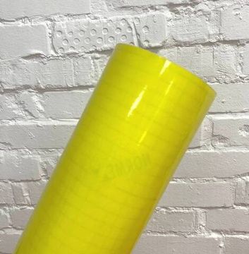 Пленка витражная D-CX (24) ярко - желтая, 1,22х10м