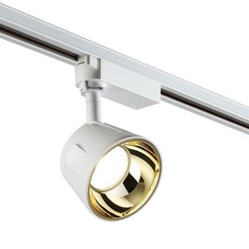 Трековый однофазный светодиодный светильник 358724 белый/золото Knof Novotech