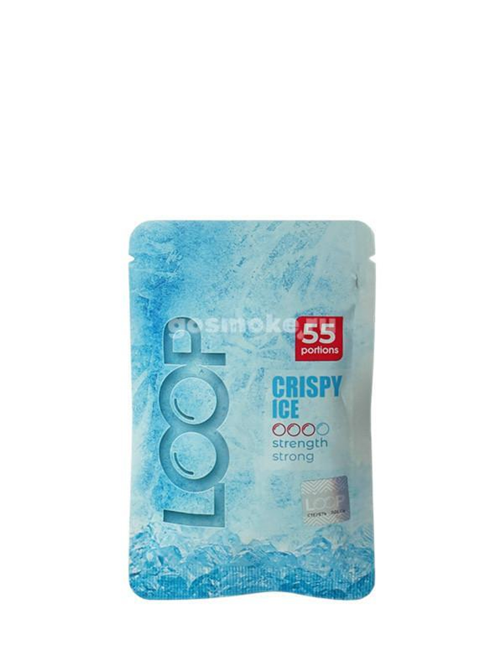 LOOP CRISPIY ICE НИКОТИНОВЫЕ ПЛАСТИНКИ (12 МГ) - ХРУСТЯЩИЙ ЛЕД