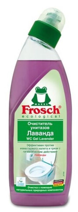 Frosch Очиститель унитазов Лаванда, 0,75 л.