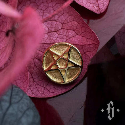 Накрутка "Pentagram" - Желтое золото