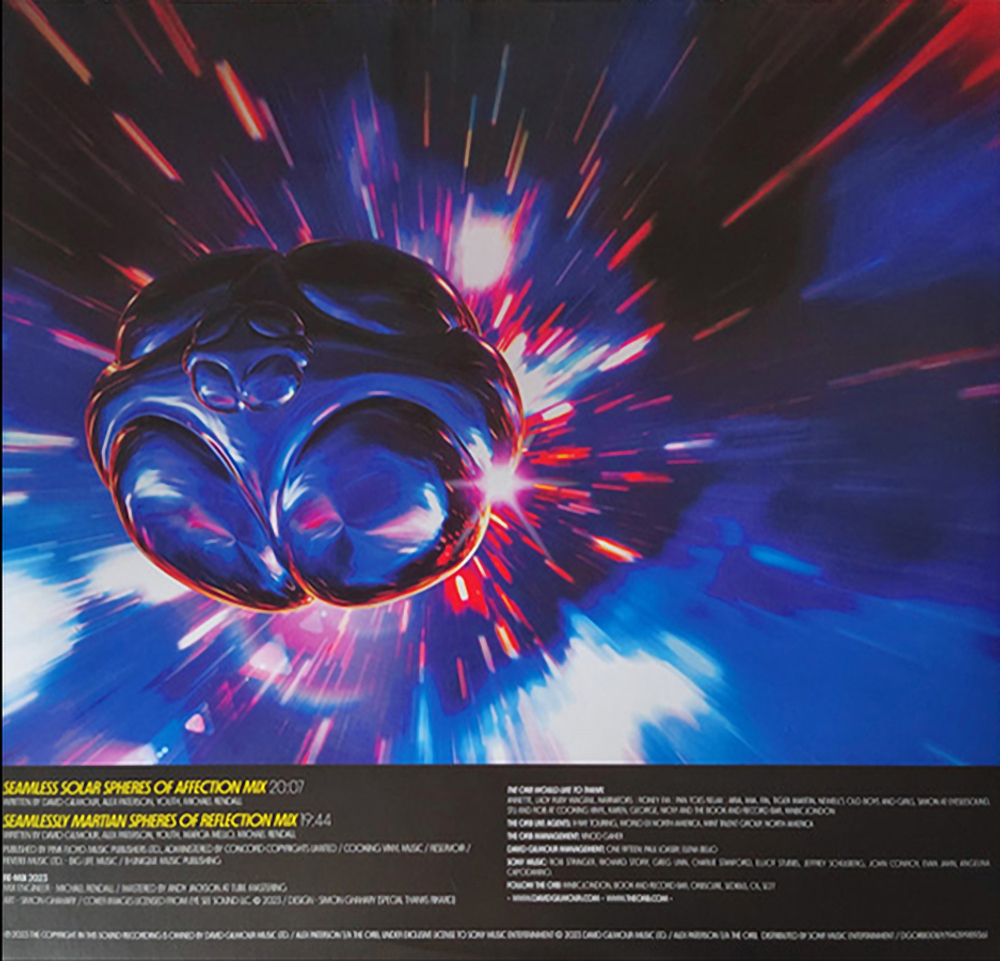 The Orb And David Gilmour / Metallic Spheres In Colour (LP)