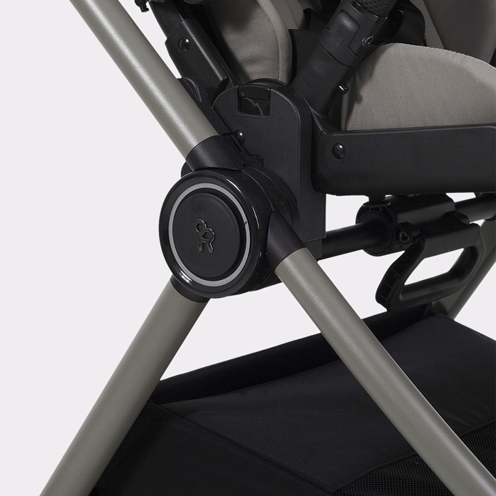Детская коляска Rant Teo Soft 3 в 1 с автокреслом Cruise Black Cloud