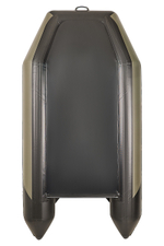 Броня-280 хаки-черный (лодка ПВХ под мотор с усилением)