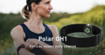 Пульсометр POLAR OH1+ (датчик ЧСС с креплением на очки для плаванья), черный