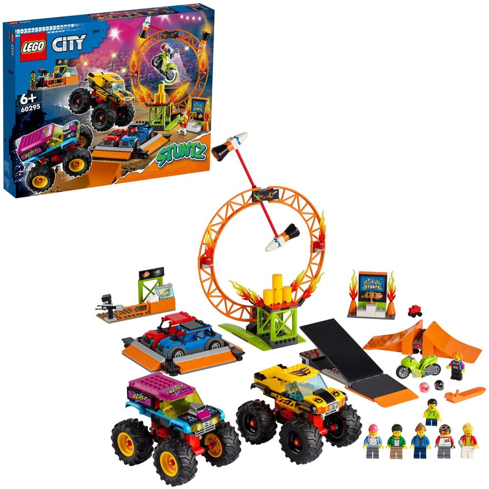 Конструктор LEGO City Stuntz 60295 Арена для шоу каскадёров