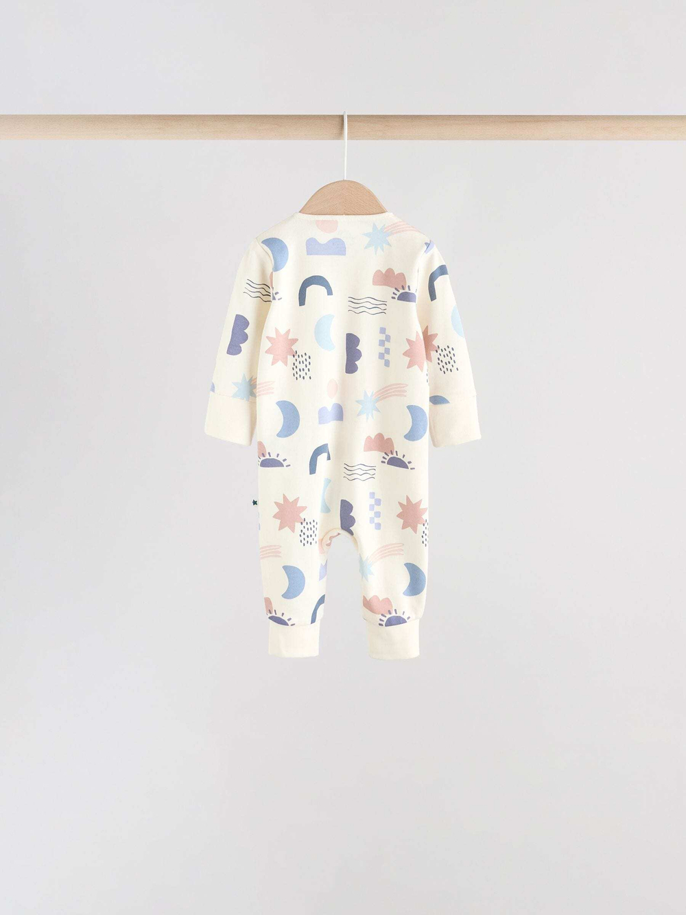 Комбинезон / Слип для малышей Next AW3-046, 4 шт., Синий, Молочный