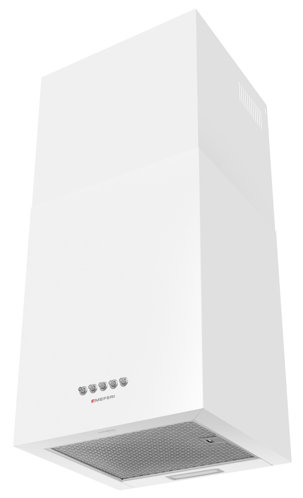 Дизайнерская пристенная вытяжка Meferi ROOMBOX40WH COMFORT фото 2