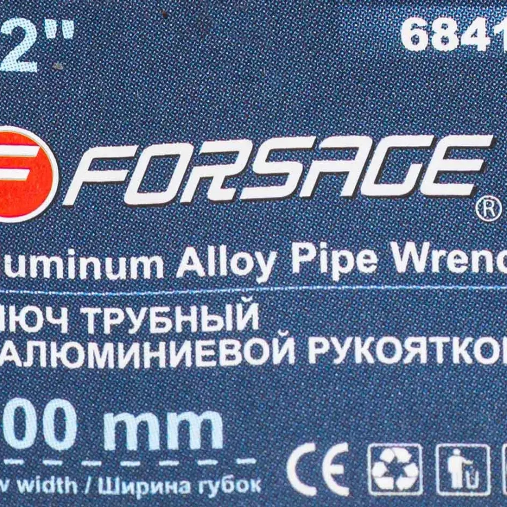 Ключ трубный разводной 12''- 300мм Forsage F-68412