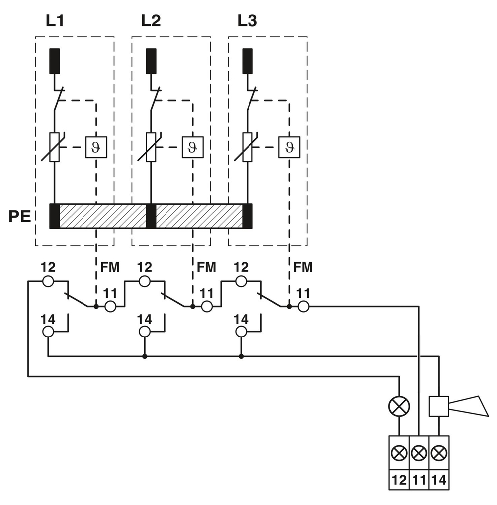 1035864 - VAL-MS-BE-PCB-FM - Базовый элемент защиты от перенапряжений