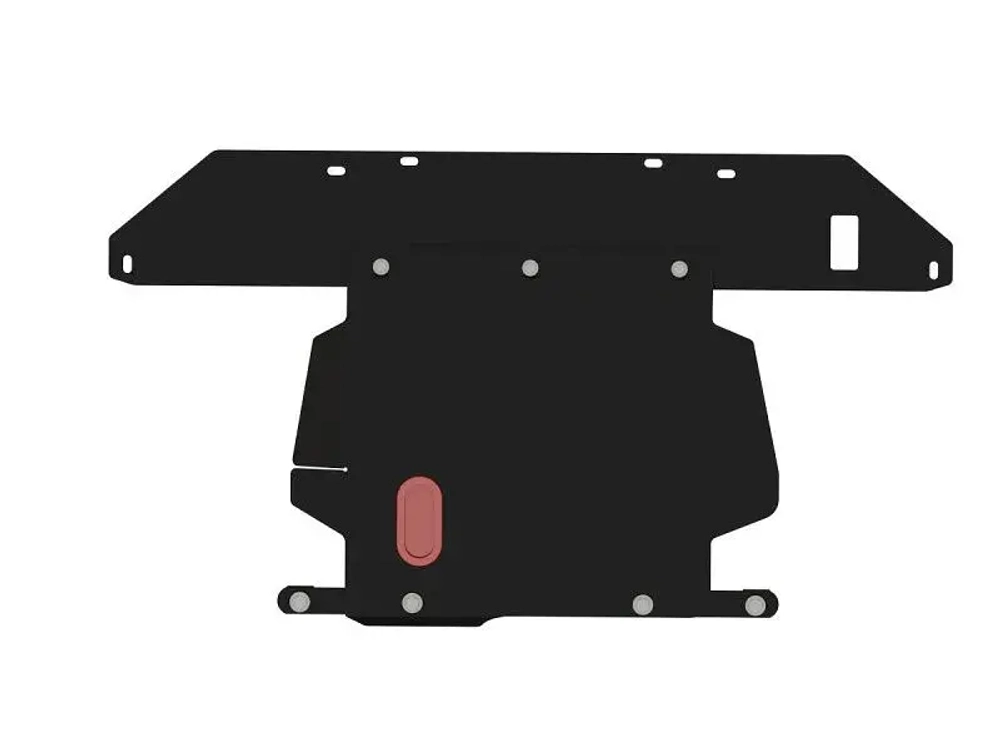 Защита картера и КПП Sheriff для Fiat Punto 1993-1999 арт.07.0206
