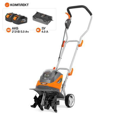 Культиватор аккумуляторный DAEWOO DAT 3042Li SET с 2 АКБ и ЗУ