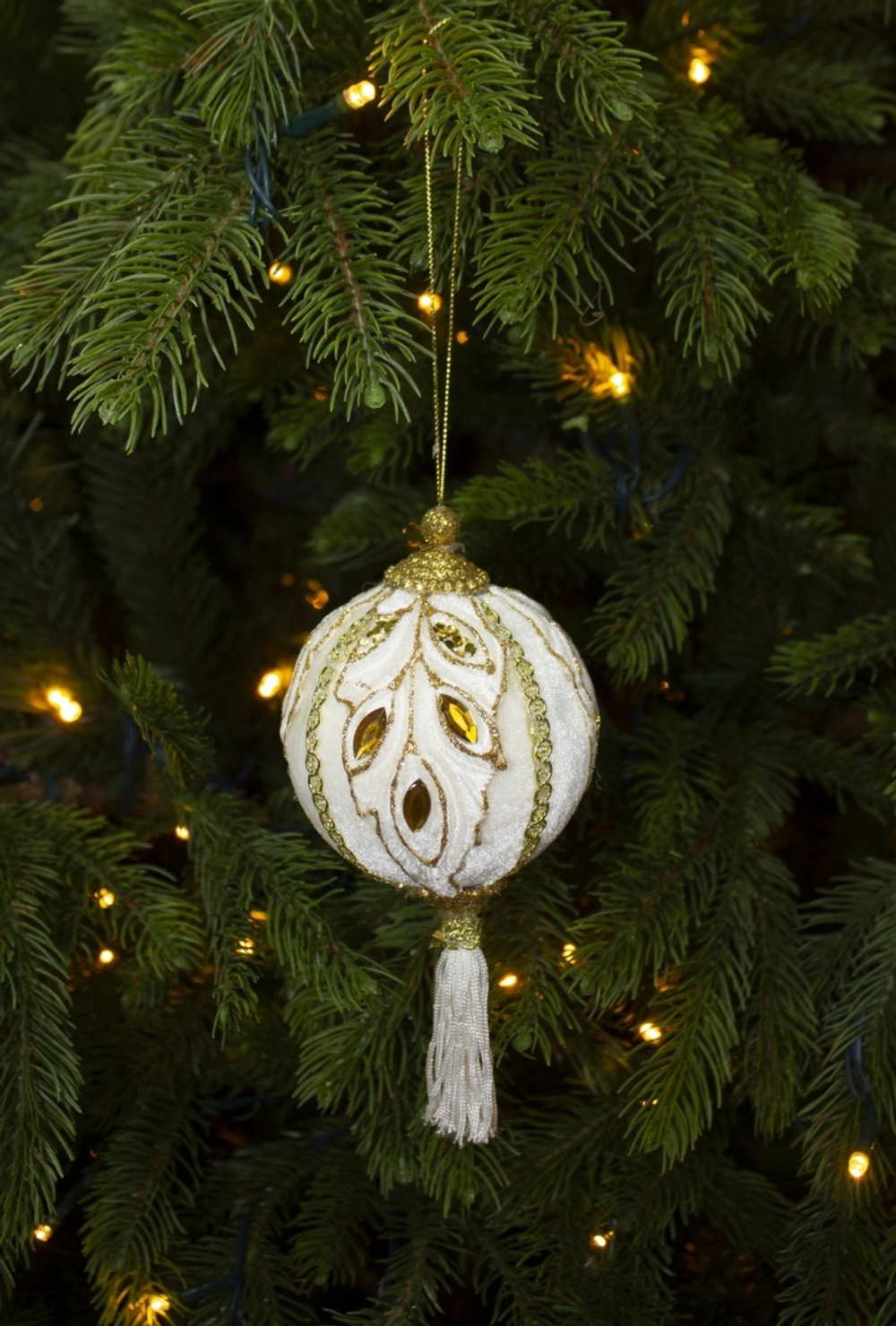 Шар 8см Noelle серебро/золото в ассортименте 2 вида