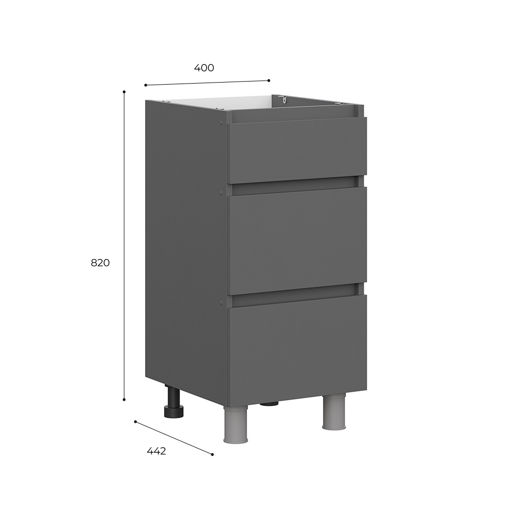 Стол с ящиками 0,4 м Денвер СЯ 400