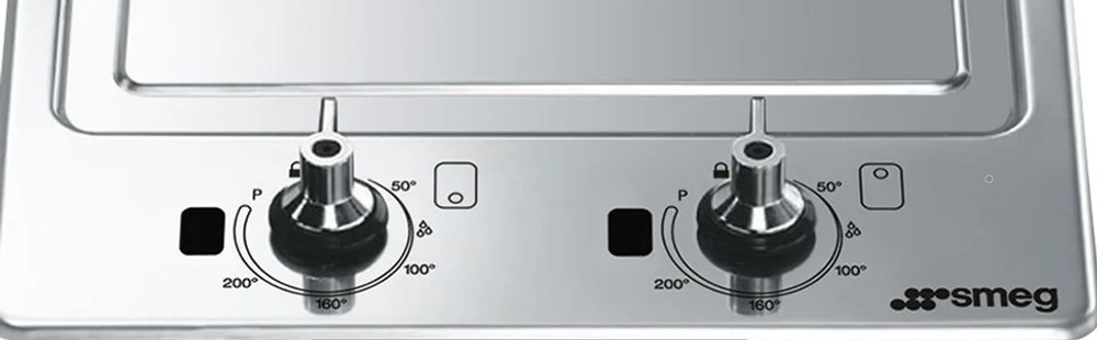 Электрический гриль домино SMEG PGF30T-1
