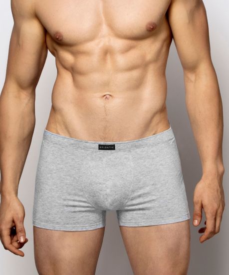 Трусы мужские боксеры (3 шт) Atlantic 3BMH-007 черные+серый меланж+графитовые