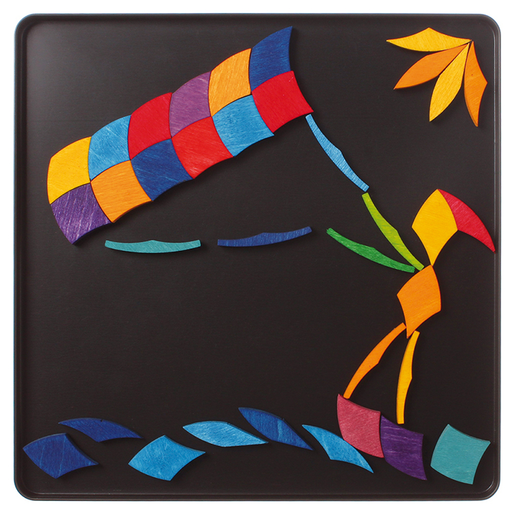 Магнитная мозаика Цветная спираль