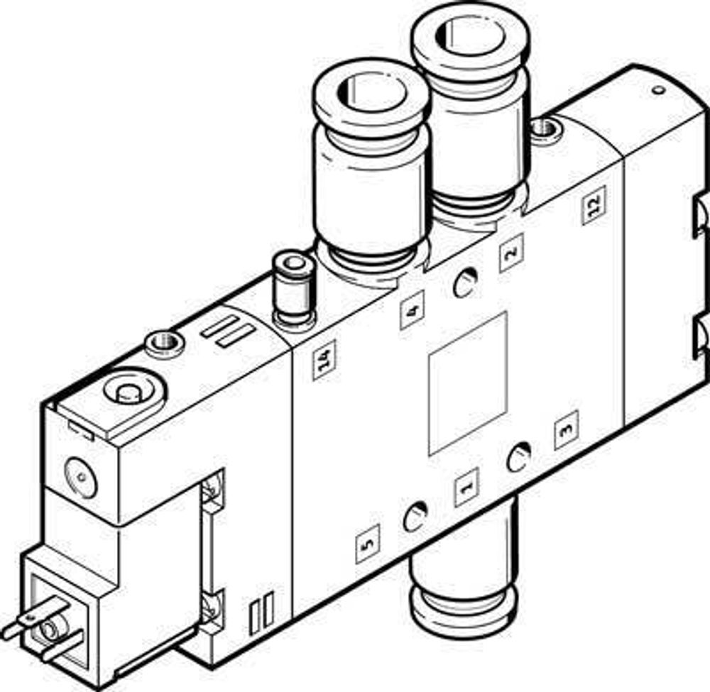 CPE18-M2H-5L-QS-10 Распределитель с электроуправлением