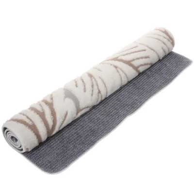 Коврик для ванной 80*120"Флора» молочный