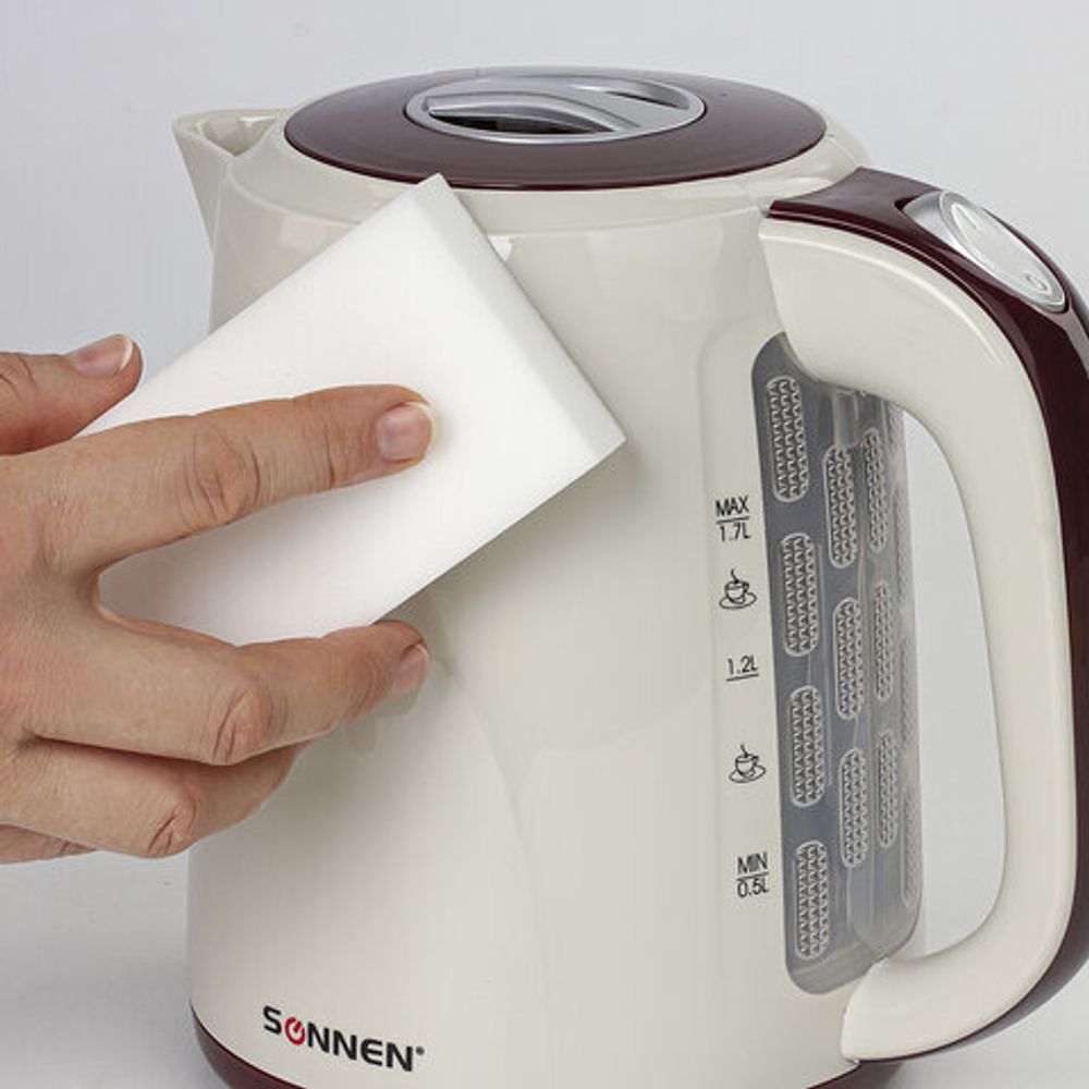 Губка-ластик МЕЛАМИНОВАЯ для удаления пятен, 12 шт., LAIMA, 608954