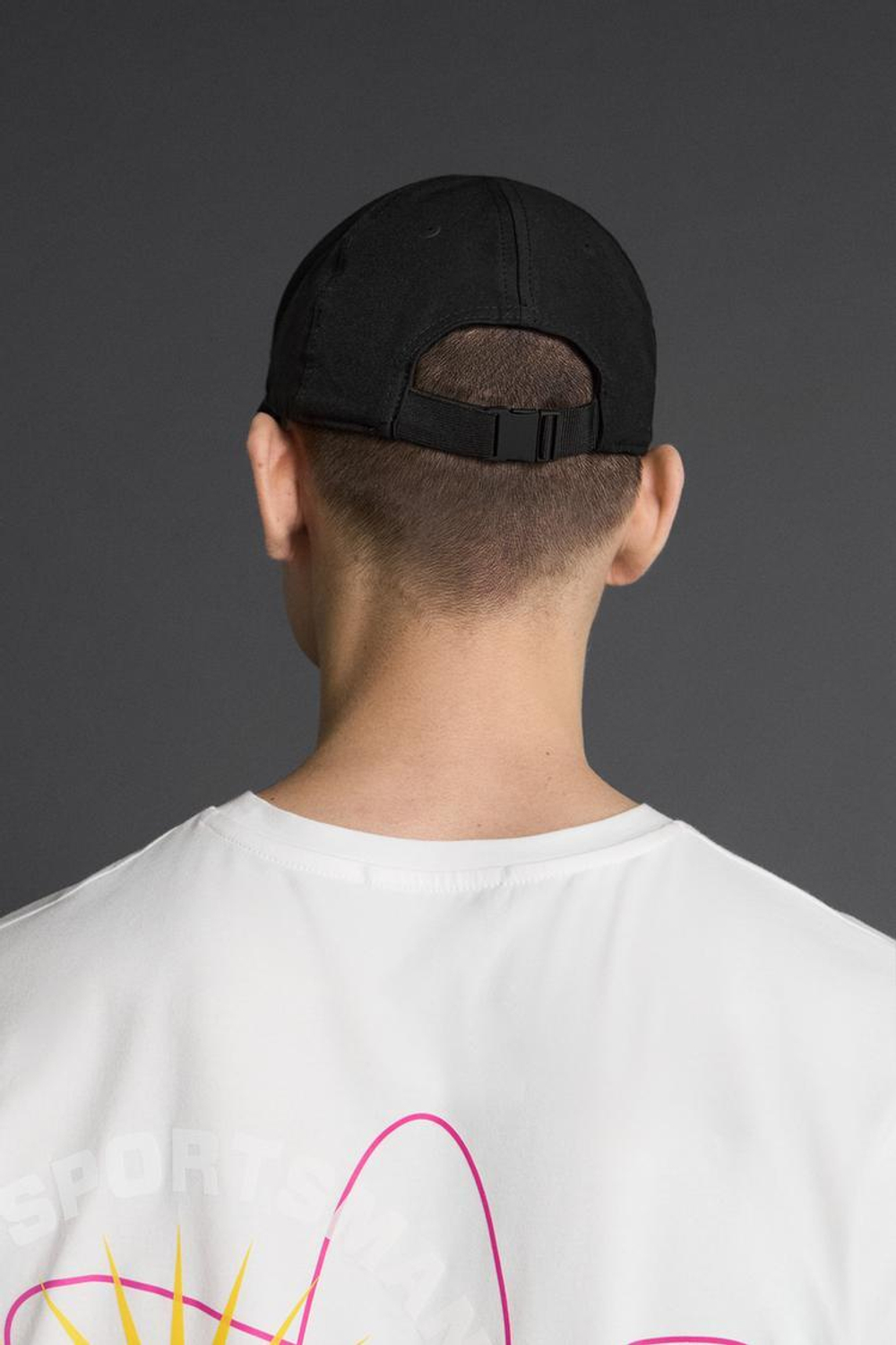 ZARA КЕПКА С ПРИНТОМ BRIKO, ЧЕРНЫЙ