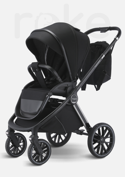 Peppy Коляска детская Toscana 2 в 1 Black (черный)