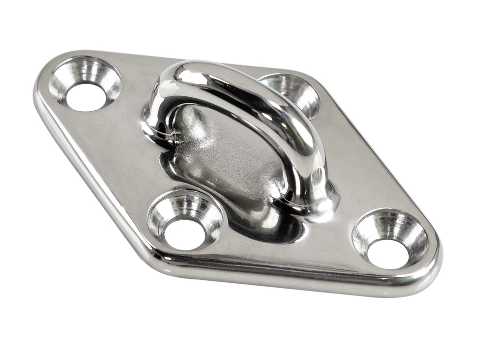 Пластина с U-скобой 79.5 мм, нержавейка