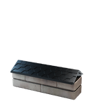 Парапет полимеркомпозитный Everest 130*510 (0,5 кирпич) черный