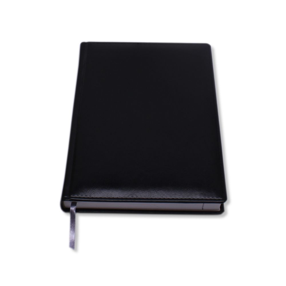 Ежедневник Lediberg Nebraska белый блок Чёрный