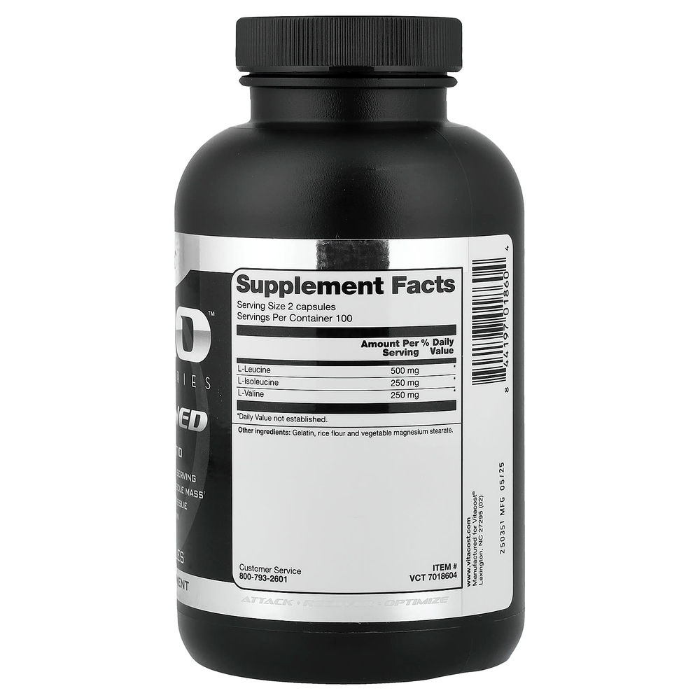 Vitacost, ARO™ Black Series, с В-цепью, 200 капсул