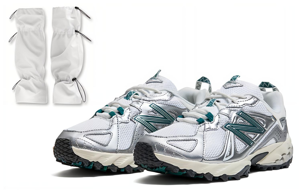 New Balance 610T "urbancore" Low top Outdoor Shoes Unisex Silver White Outdoor Set