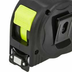 Рулетка FINLAND 1956 черный нейлон, мощный магнит, 5 метров х 28мм