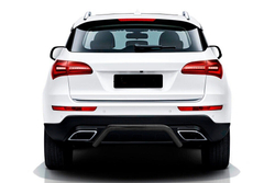 Защита заднего бампера Zotye Coupa (2013-2023) d57 скоба черная