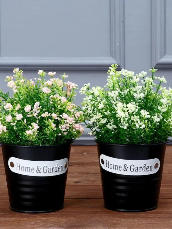 Бонсай в горшке &quot;Трава в посыпке&quot; 10*20 см, микс