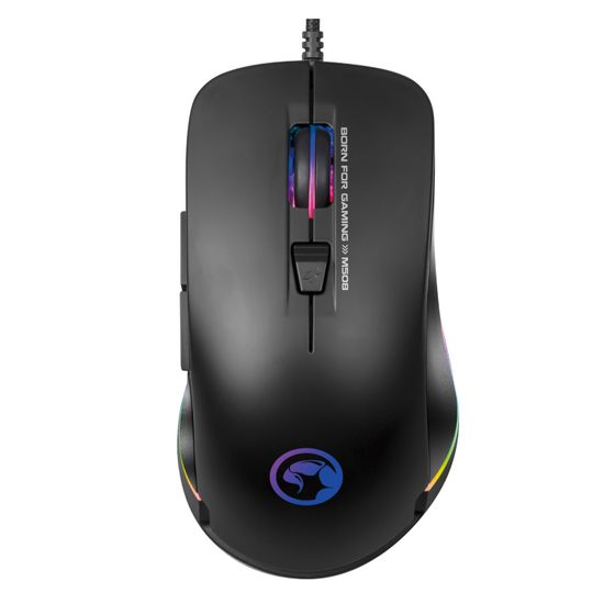 PC Мышь проводная Marvo M508 gaming mouse с подсветкой RGB