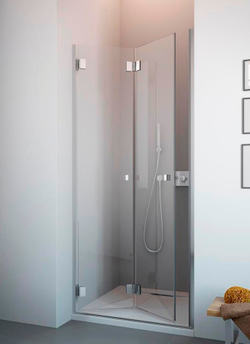 Душевая дверь Radaway Carena DWB 80L 80x195 см. левая, крепится слева, профиль хром, стекло прозрачное 34512-01-01NL