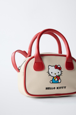 ZARA МИНИ-СУМКА HELLO KITTY © SANRIO, КРАСНЫЙ