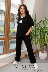 Костюм 433-черный Minova